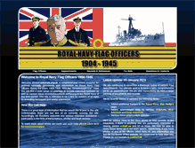 Tablet Screenshot of admirals.org.uk